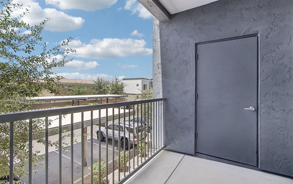 A1  - 1 bedroom floorplan layout with 1 bathroom and 726 square feet (Balcony)