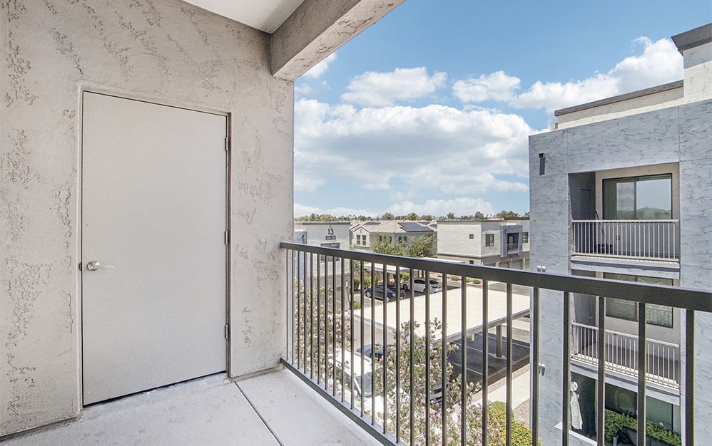 B2 - 2 bedroom floorplan layout with 2 bathrooms and 1145 square feet (Balcony)